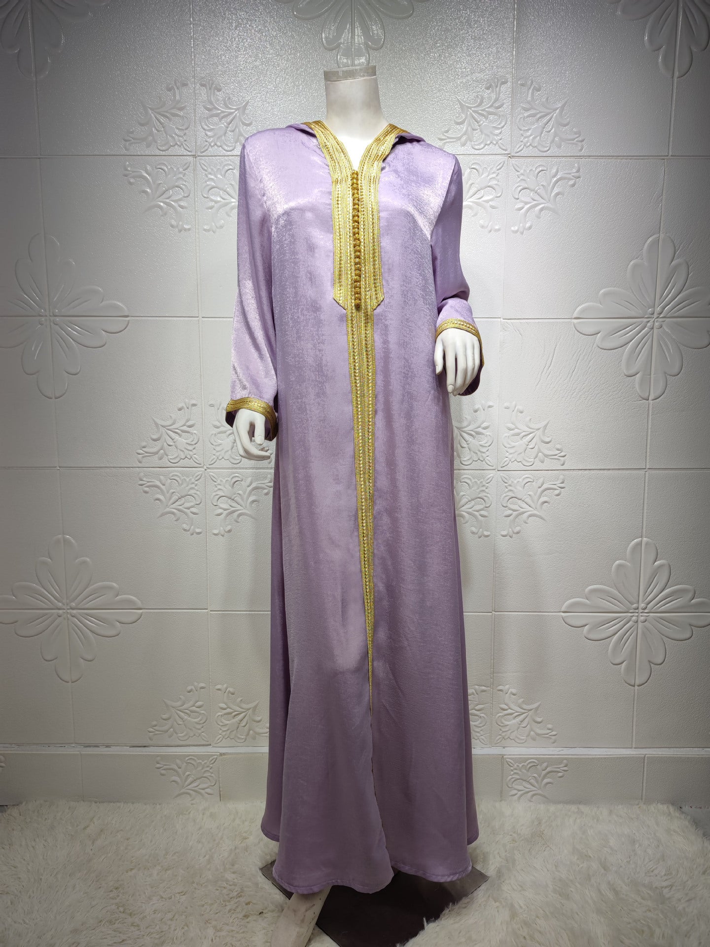 Women's Middle East Diamond Dress Turkish Robe