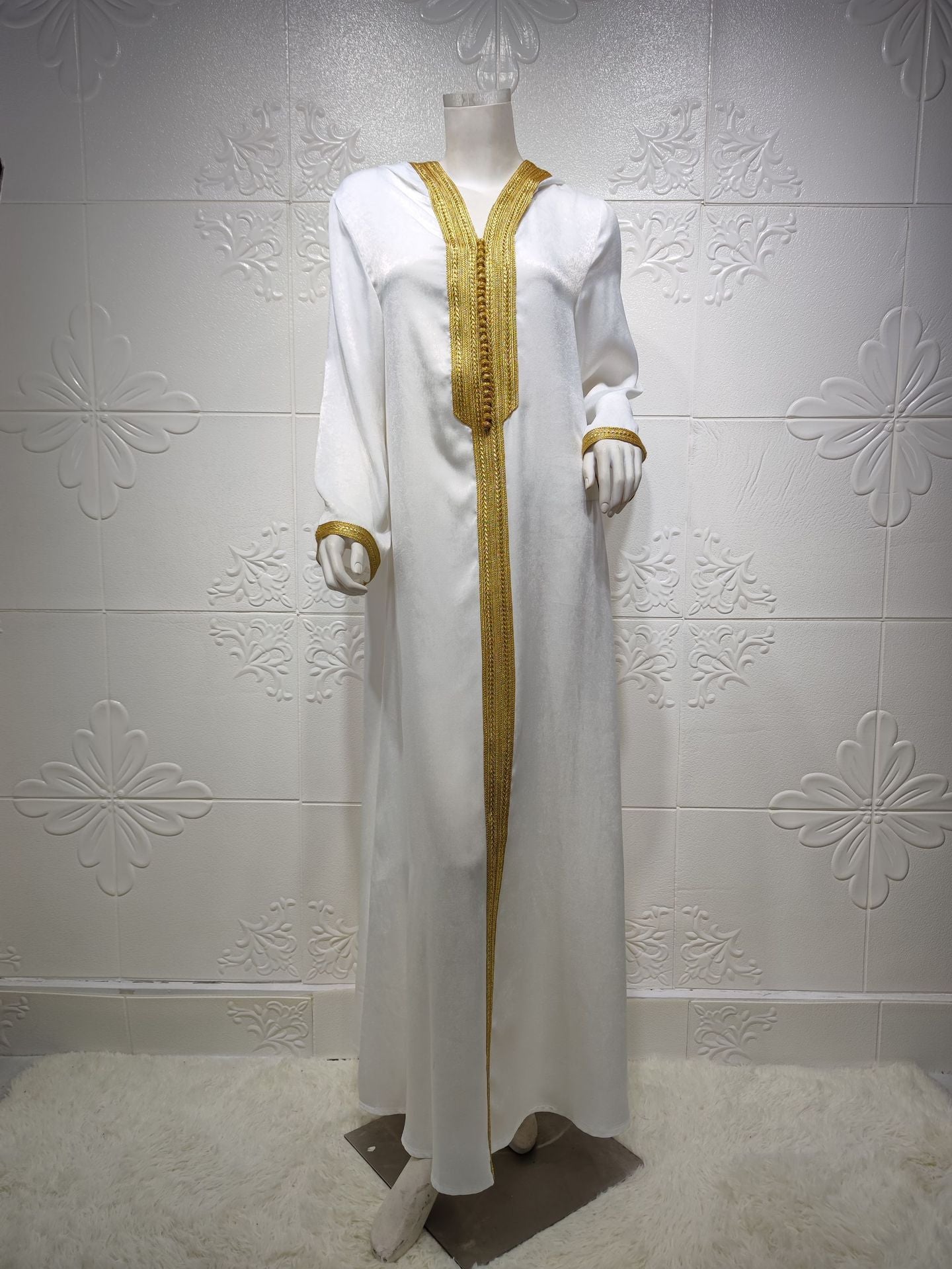 Women's Middle East Diamond Dress Turkish Robe