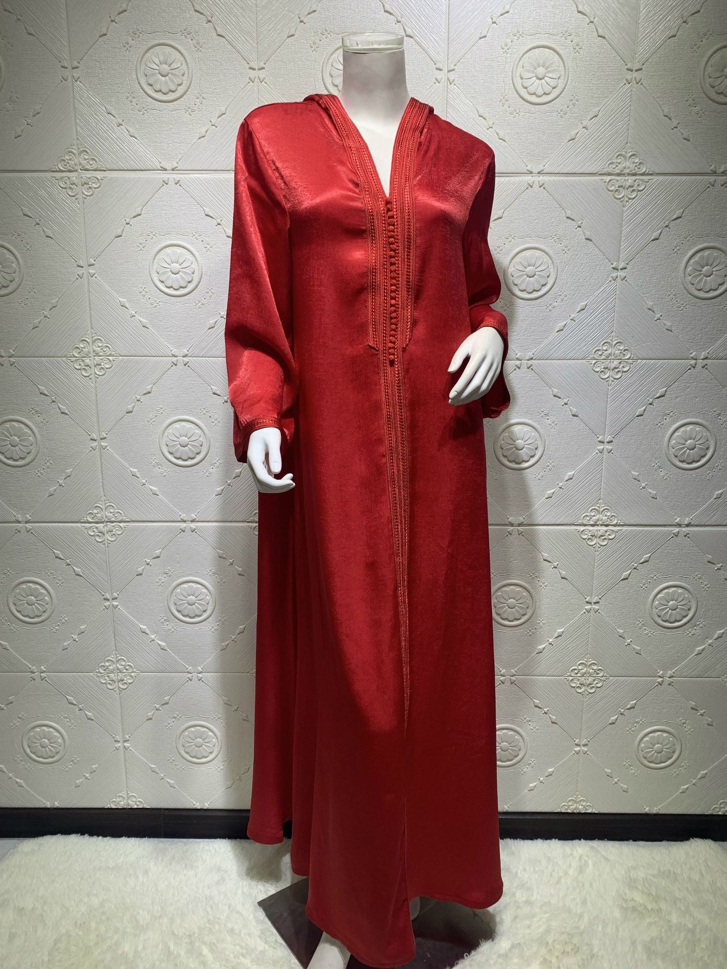 Women's Middle East Diamond Dress Turkish Robe