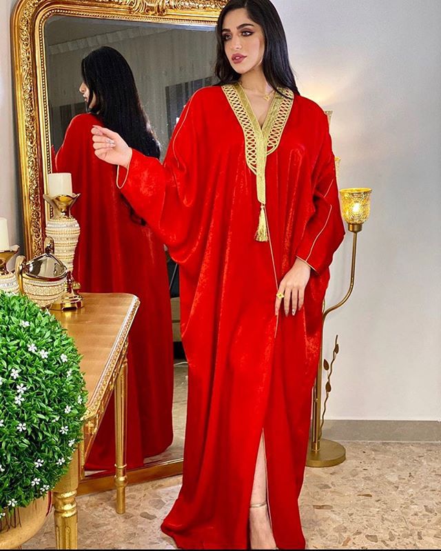 Arabic Turkish Bat Sleeve Cardigan Women's Clothes Robe