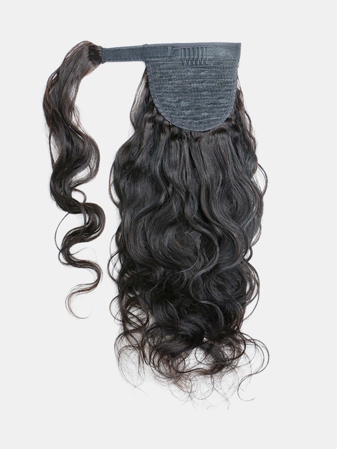 Natural Curly Ponytail Human Hair Extension