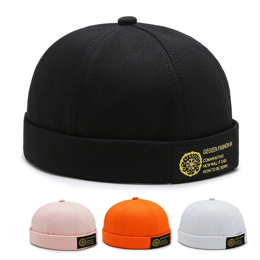 New Cool Fashion Landlord Hat Men Street Trendy Hip-hop Hat Caps Brimless Melon Cap Beanies For Men