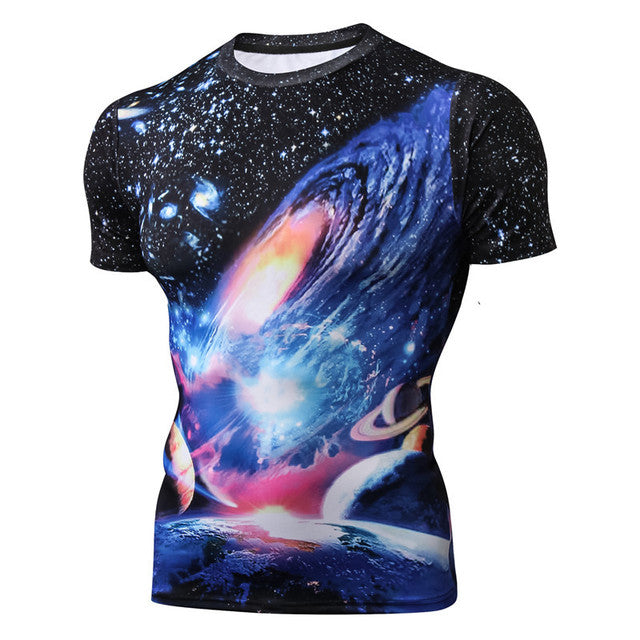 Fashion Printed round Neck T-shirt