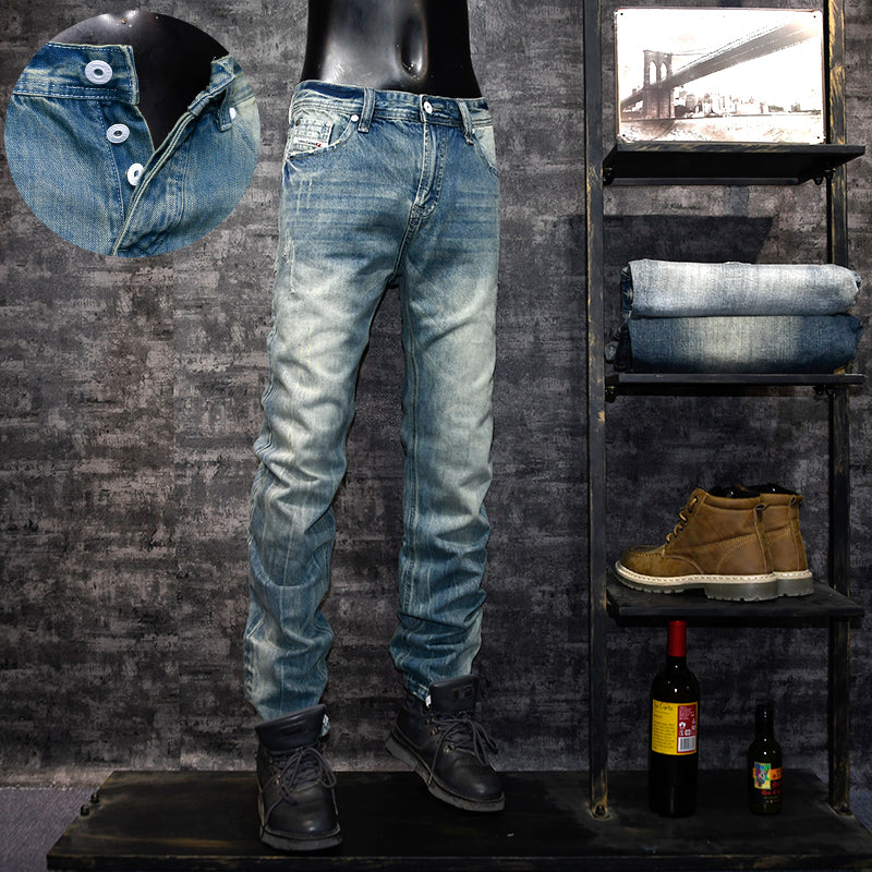 DIESEL Slimming Jeans Washed in Autumn and Winter