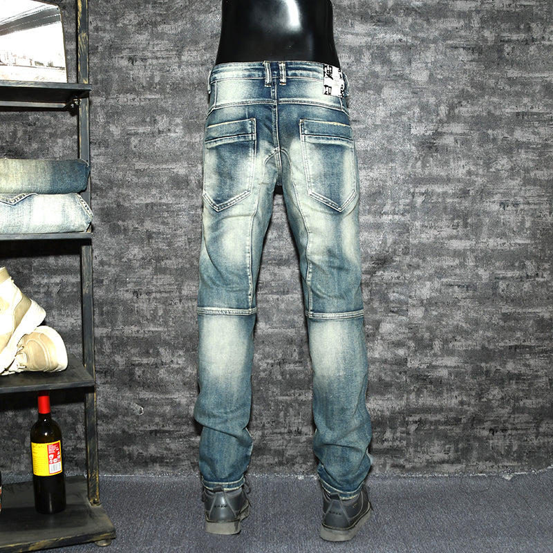 DIESEL Pencil Pants Biker Jeans for Autumn and Winter