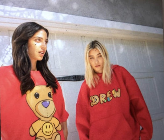 Men's and Women's Drew Bieber Bear Pure Cotton Coat Sweatshirt