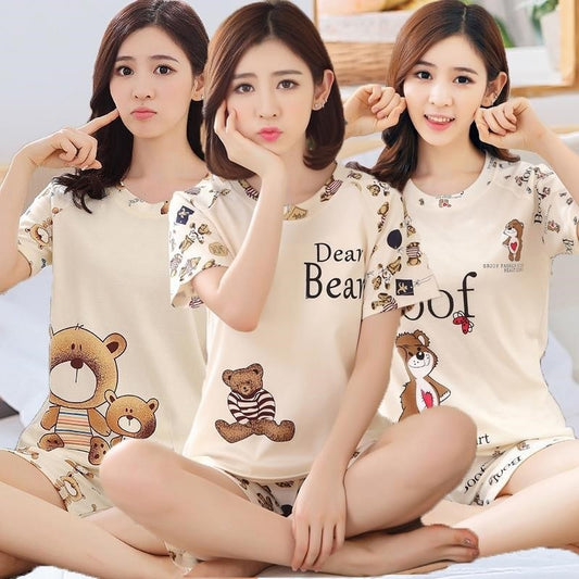 Sleepwear Pajamas Women Sexy Pyjamas Pijamas Summer Womens