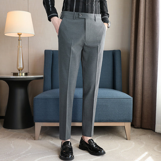 Spring Style Suit Pants for Men