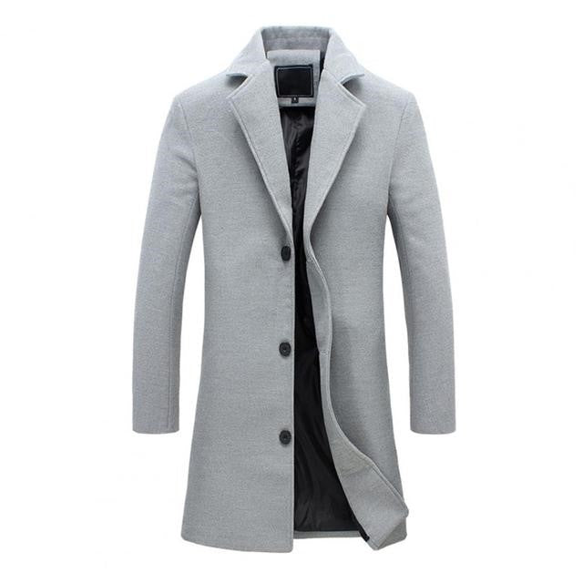 Autumn Long Jackets Winter Jacket Men for Trench Coat Mens