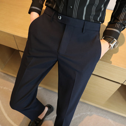 Spring Style Suit Pants for Men