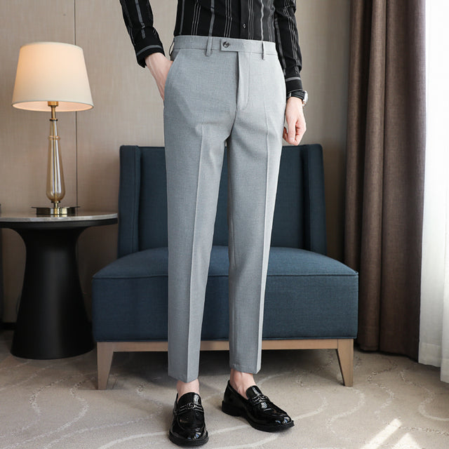 Spring Style Suit Pants for Men