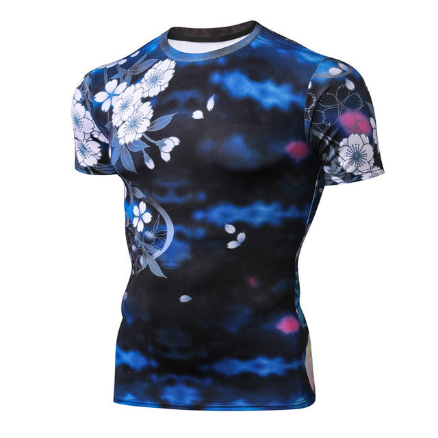 Fashion Printed round Neck T-shirt