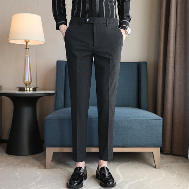 Spring Style Suit Pants for Men