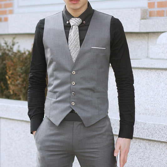 New Arrival Dress Vests For Men Slim Fit Mens Suit Vest Male