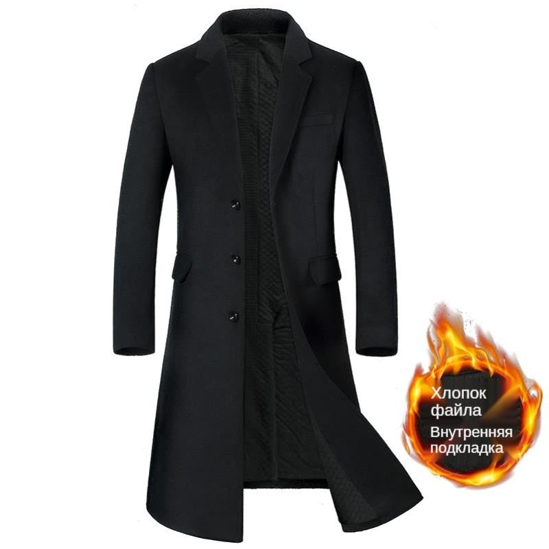 A Long Jacket Below The Knee,Men's Overcoat,Wool Content 51%,Men Coats,Wool Coat Men,Long Coat Men,men Coats, coats for men