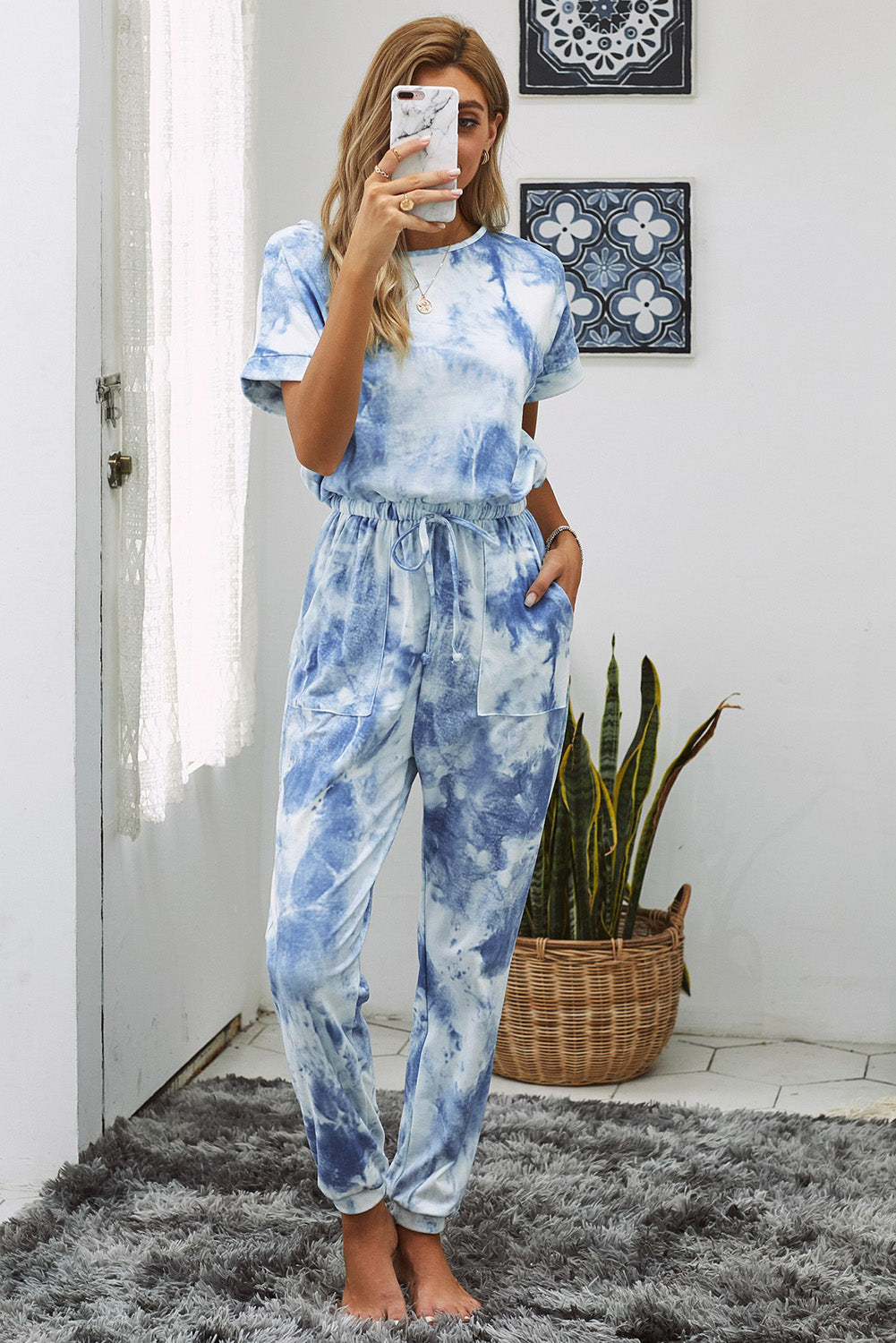 Tie-dye Jumpsuit